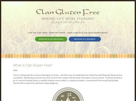 Clan Gluten Free | Cameron Calcluth